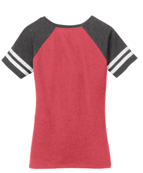 District ® Women’s Game V-Neck Tee