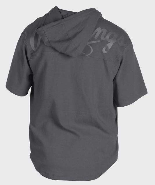 Rawlings Gold Collection Short Sleeve Hoodie 1/4 zip
