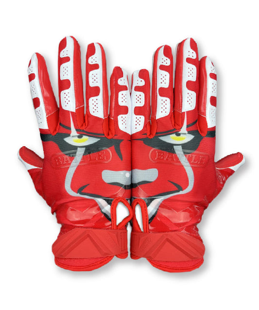 "Clown23" Cloaked Receiver Gloves - Youth