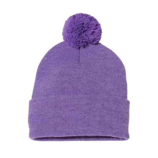 Sportsman - 12" Pom-Pom Cuffed Beanie