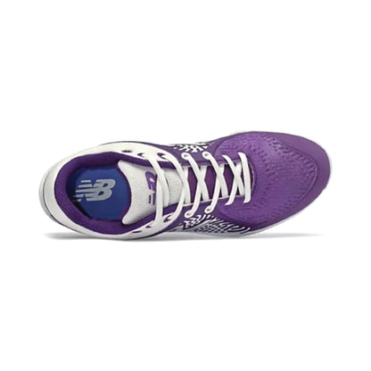 New Balance - White/Purple Low-Cut Metal Spikes (L3000WP5)