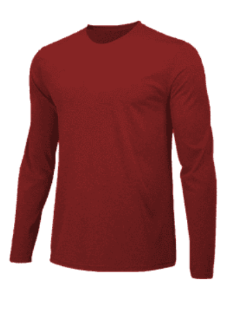 Nike Men's Red Legend Long-Sleeve T-Shirt