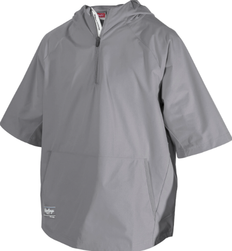 Rawlings Youth ColorSync Short Sleeve Cage Jacket 1/4 Zip