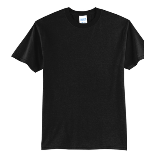 Port and Company SS Tee Black