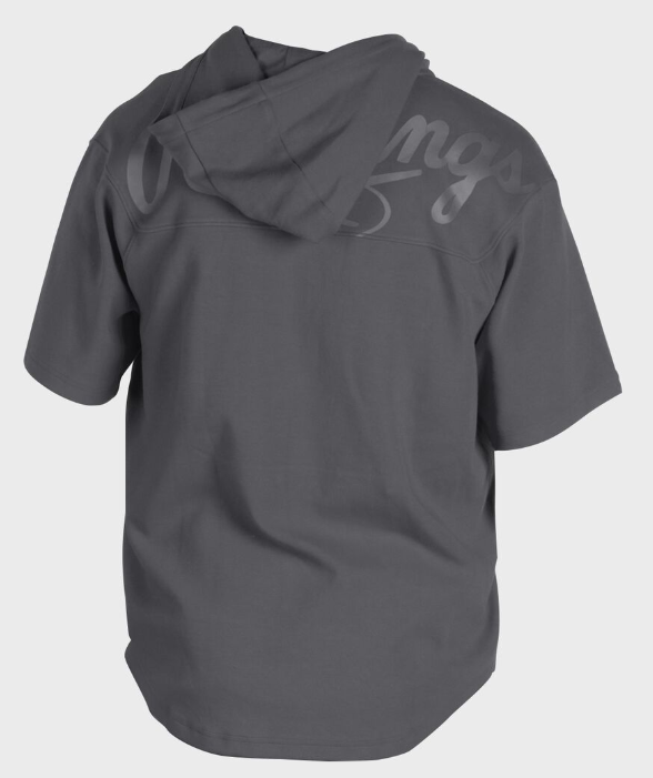 Rawlings Gold Collection Short Sleeve Hoodie 1/4 zip