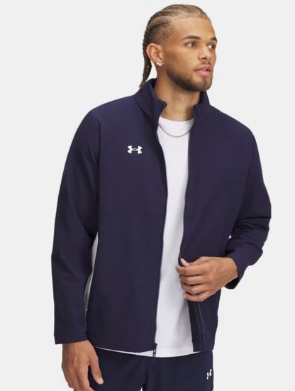 UA Rival Stretch Woven Men's Full-Zip - Navy